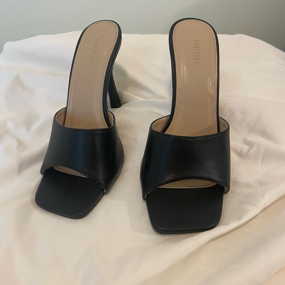 Black heels